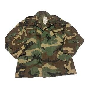 Vintage Alpha Industries M‑65 Field Jacket Large Regular Hood Missing